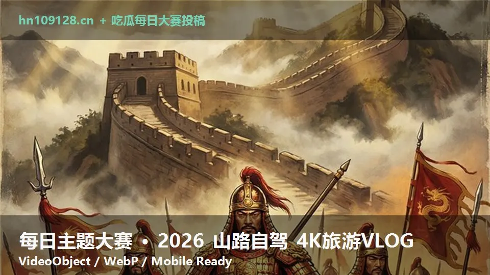 每日主题大赛 · 2026 山路自驾 4K旅游VLOG