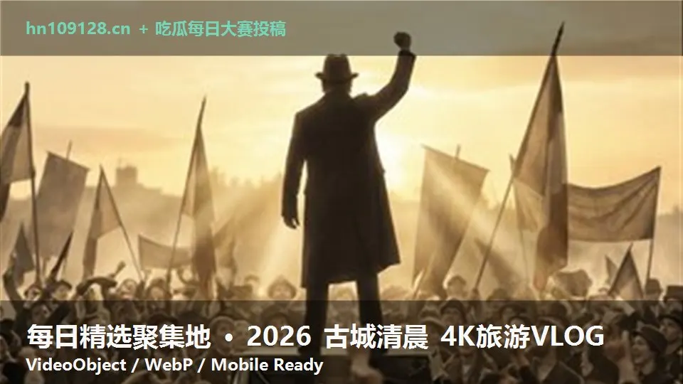 每日精选聚集地 · 2026 古城清晨 4K旅游VLOG