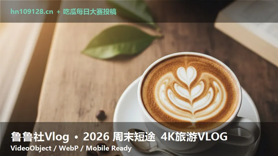 鲁鲁社Vlog · 2026 周末短途 4K旅游VLOG
