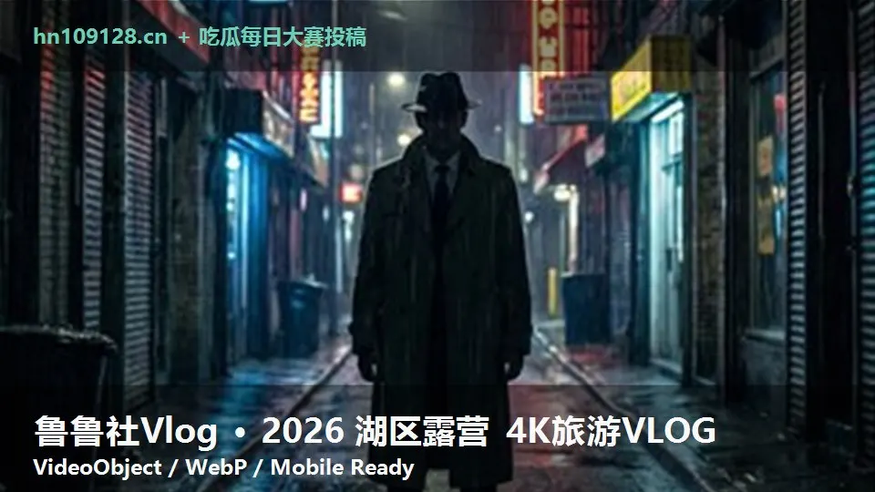 鲁鲁社Vlog · 2026 湖区露营 4K旅游VLOG